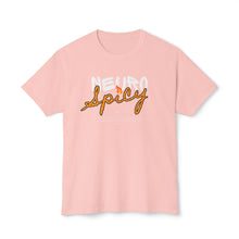 Load image into Gallery viewer, Spicy Neon Script T-Shirt — 'Spicy' Retro Pink Graphic Tee