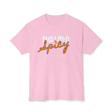 Load image into Gallery viewer, Spicy Neon Script T-Shirt — 'Spicy' Retro Pink Graphic Tee