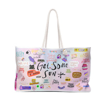 Load image into Gallery viewer, Autism Affirmations Weekender Bag for Moms
