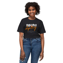 Load image into Gallery viewer, Spicy Neon Script T-Shirt — 'Spicy' Retro Pink Graphic Tee
