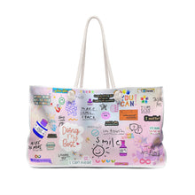Load image into Gallery viewer, Autism Affirmations Weekender Bag for Moms
