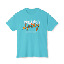 Load image into Gallery viewer, Spicy Neon Script T-Shirt — 'Spicy' Retro Pink Graphic Tee
